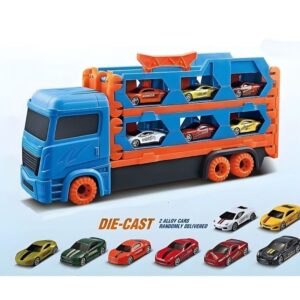 Die-Cast Car Carrier Truck Playset