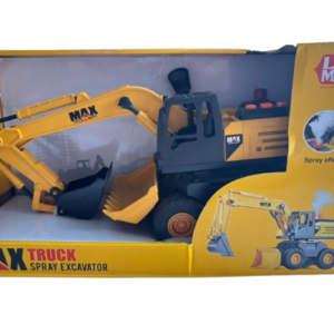 Construction Excavator Toy with Light & Spray Function