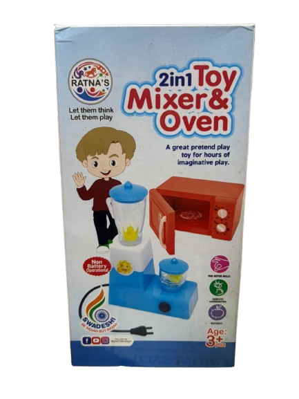 2-in-1 Mixer & Oven Kitchen Playset