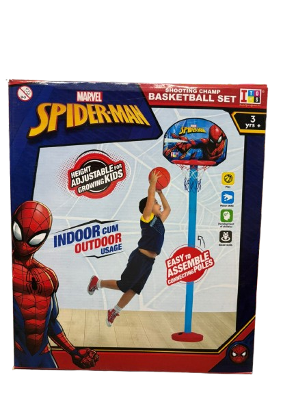 Spiderman Basketball Set