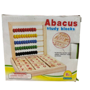 Wooden Blocks Abacus Learning Toy Set