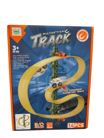 Magnetism Track Car Play Set