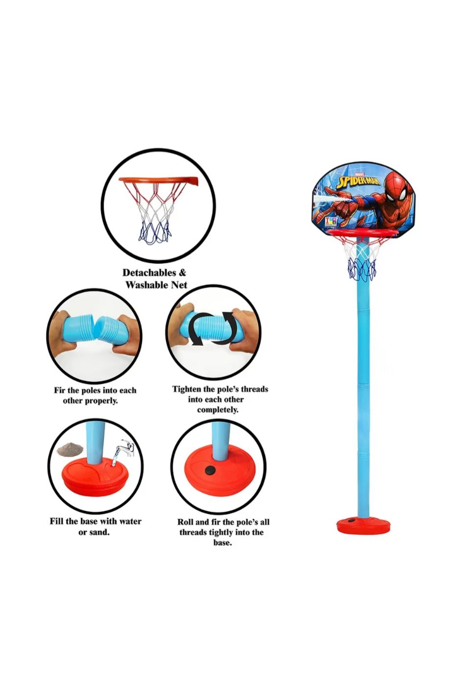 Spiderman Basketball Set - Image 4