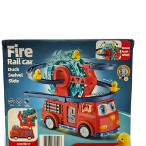 Duck Fire Car Slide Playset
