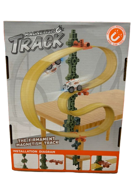 Magnetism Track Car Play Set - Image 4