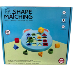 Shape Matching Set – Match, Learn & Play