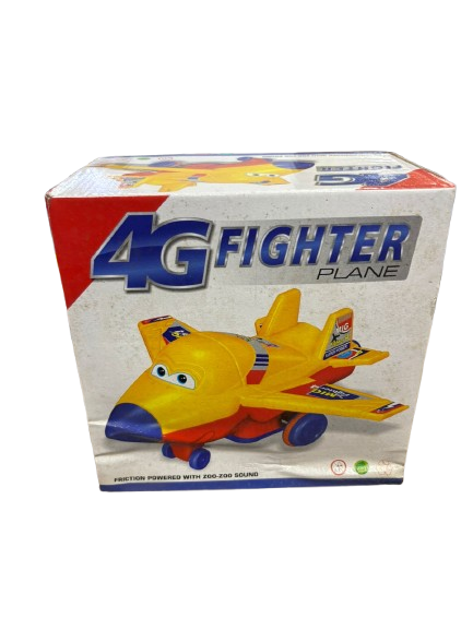 4G Friction Powered Fighter Plane